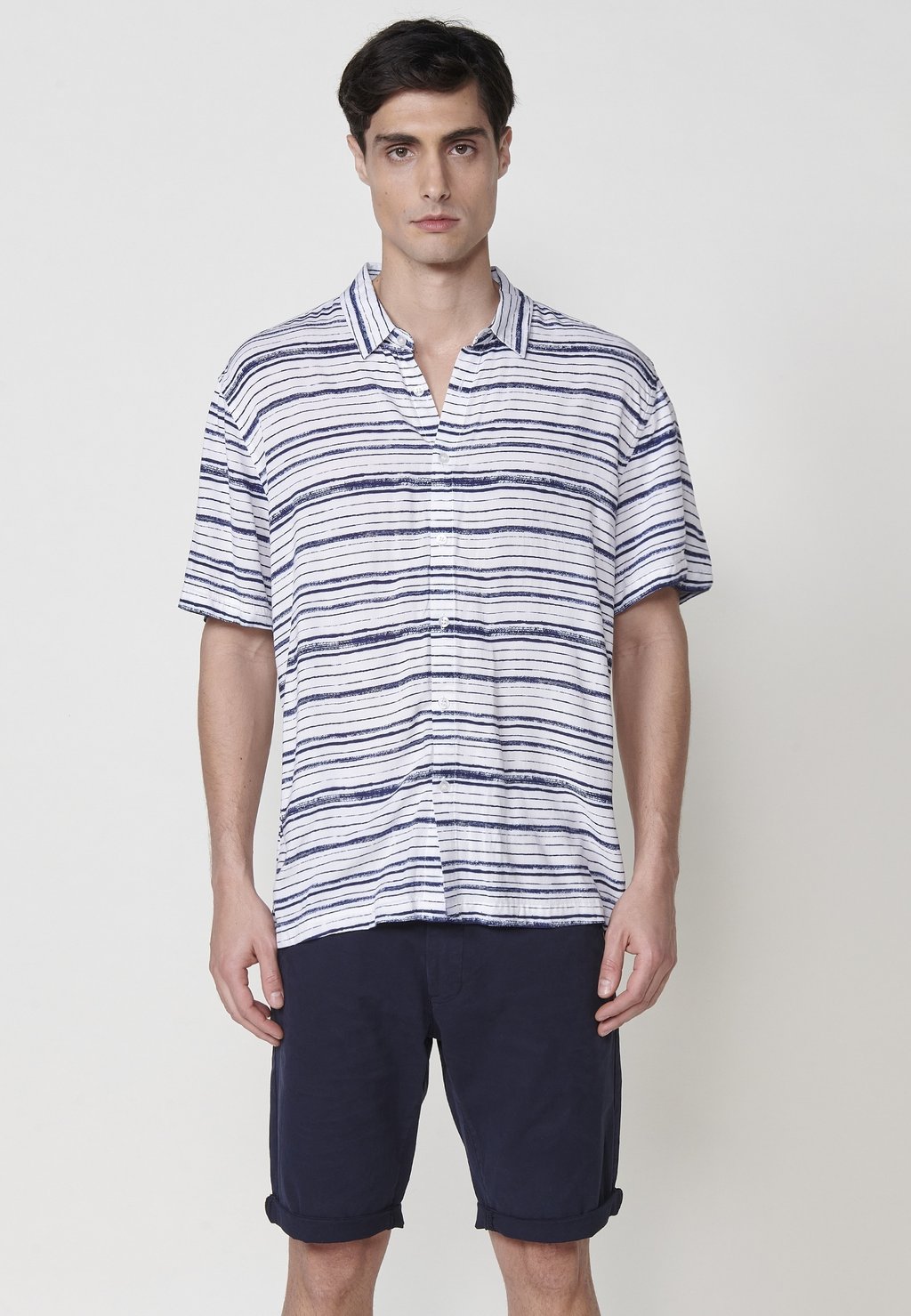 Рубашка DE MANGA CORTA Koroshi, синий
Рубашка DE MANGA CORTA Koroshi, синий