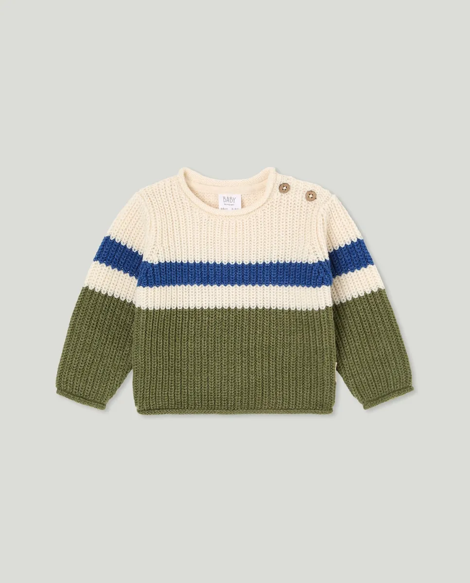 Однотонный джемпер для маленького мальчика Baby El Corte Inglés, зеленый
Однотонный джемпер для маленького мальчика Baby El Corte Inglés, зеленый