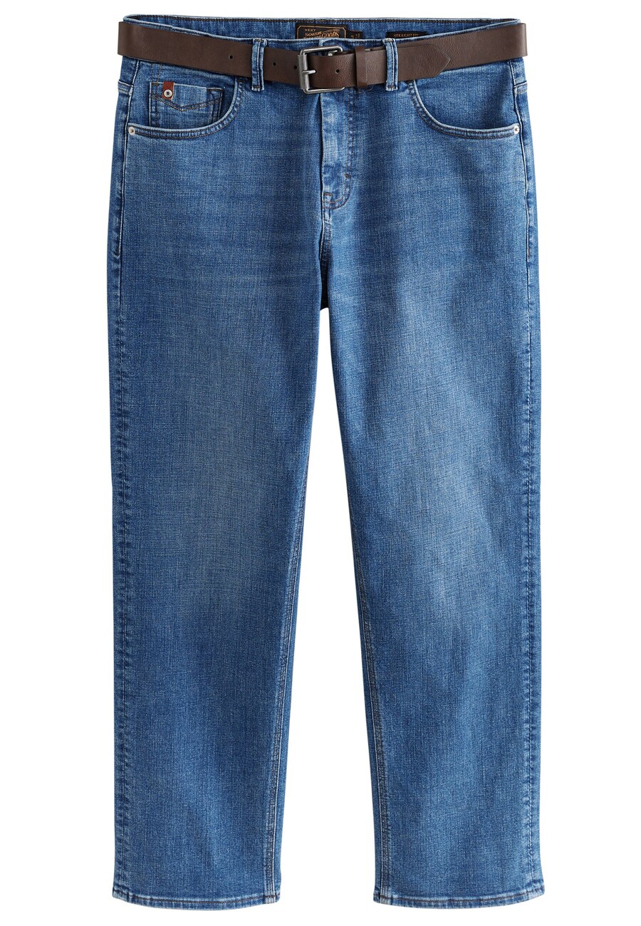 Обычные джинсы Next, светло-синий 
Обычные джинсы Next, светло-синий