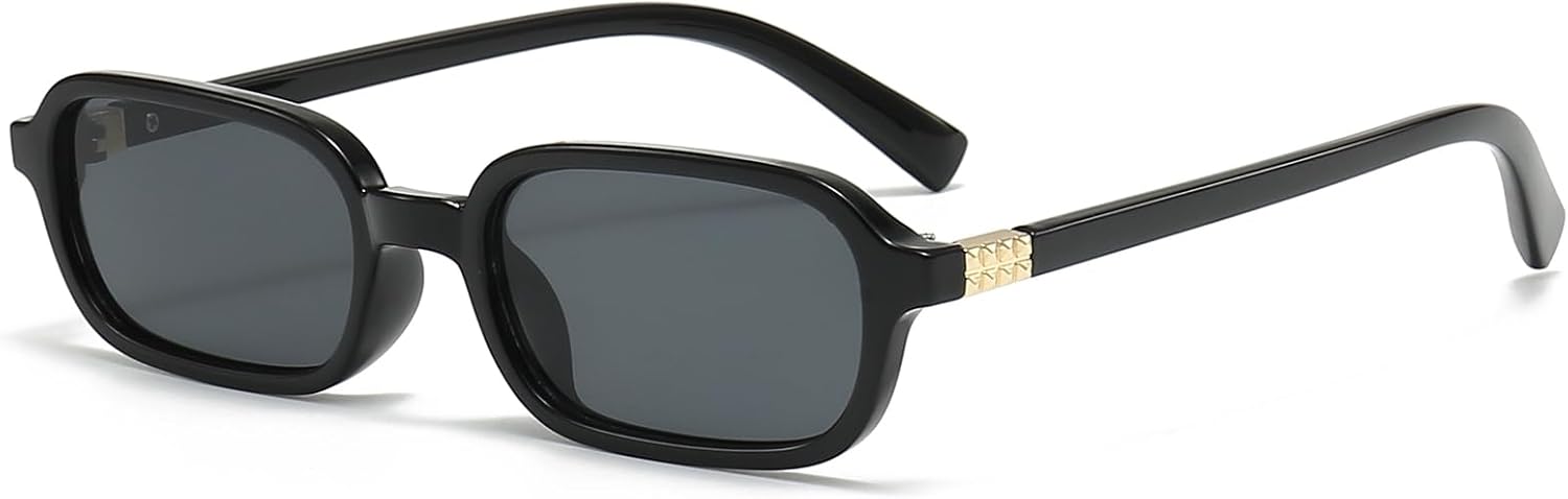 Солнцезащитные очки LJCZKA в стиле ретро, прямоугольные, для женщин и мужчин, 90-е годы, маленькая квадратная оправа, модные винтажные прямоугольные очки, Black Grey
Солнцезащитные очки LJCZKA в стиле ретро, прямоугольные, для женщин и мужчин, 90-е годы, маленькая квадратная оправа, модные винтажные прямоугольные очки, Black Grey