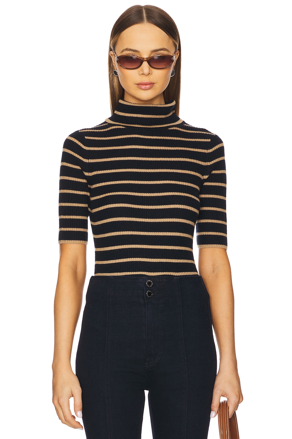 Свитер Katrina Veronica Beard, navy & khaki
Свитер Katrina Veronica Beard, navy & khaki