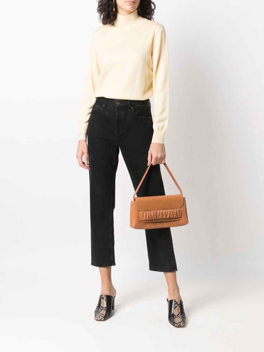 Peserico шерстяной джемпер с высоким воротником, желтый
Peserico шерстяной джемпер с высоким воротником, желтый