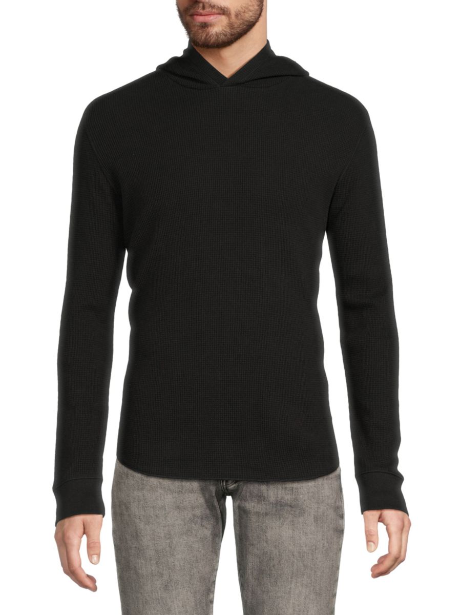 Текстурированная толстовка с капюшоном Vince, черный
Текстурированная толстовка с капюшоном Vince, черный