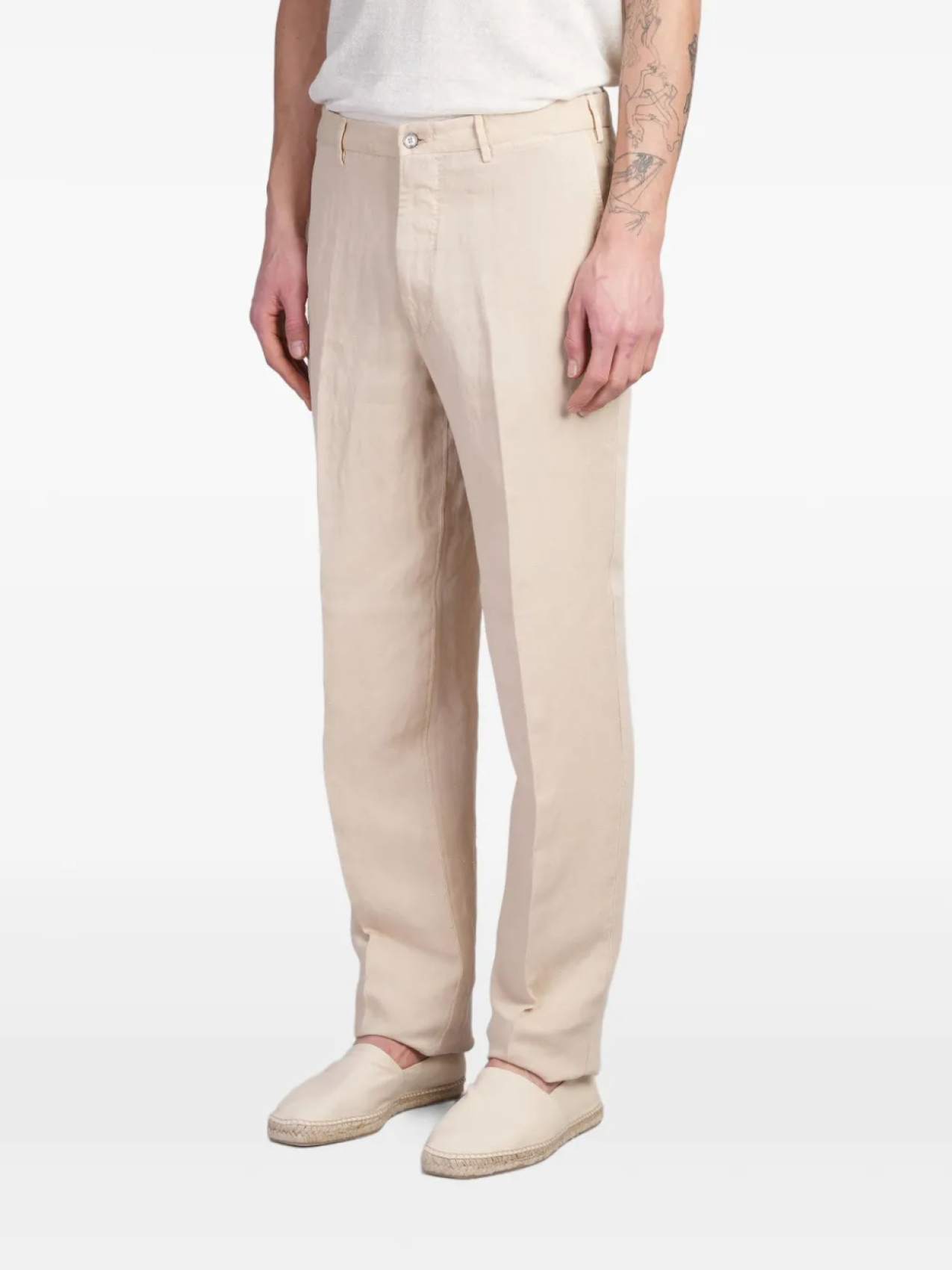 Брюки прямого покроя Santaniello, нейтральный
Брюки прямого покроя Santaniello, нейтральный