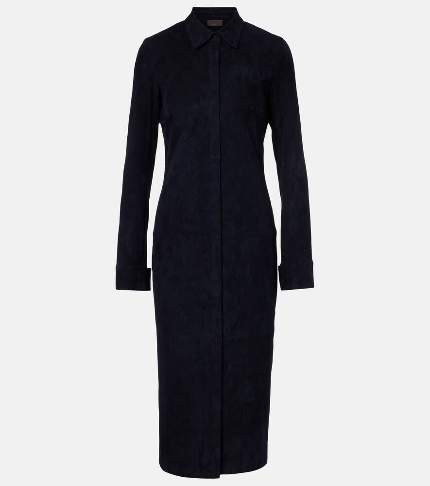 Бекки платье-рубашка из замши Stouls, Notte
Бекки платье-рубашка из замши Stouls, Notte