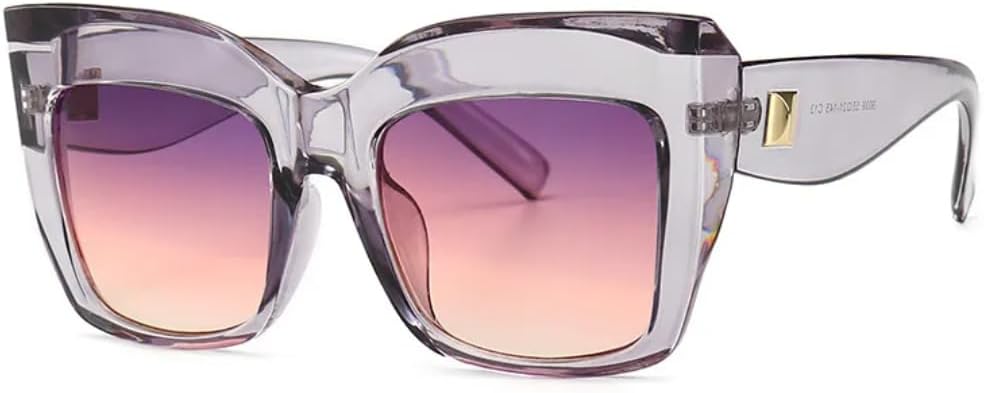 Роскошные дизайнерские солнцезащитные очки «кошачий глаз» большого размера для женщин, винтажные солнцезащитные очки с защитой от УФ-излучения UV400 SZVVBKK, Purple Pink
Роскошные дизайнерские солнцезащитные очки «кошачий глаз» большого размера для женщин, винтажные солнцезащитные очки с защитой от УФ-излучения UV400 SZVVBKK, Purple Pink