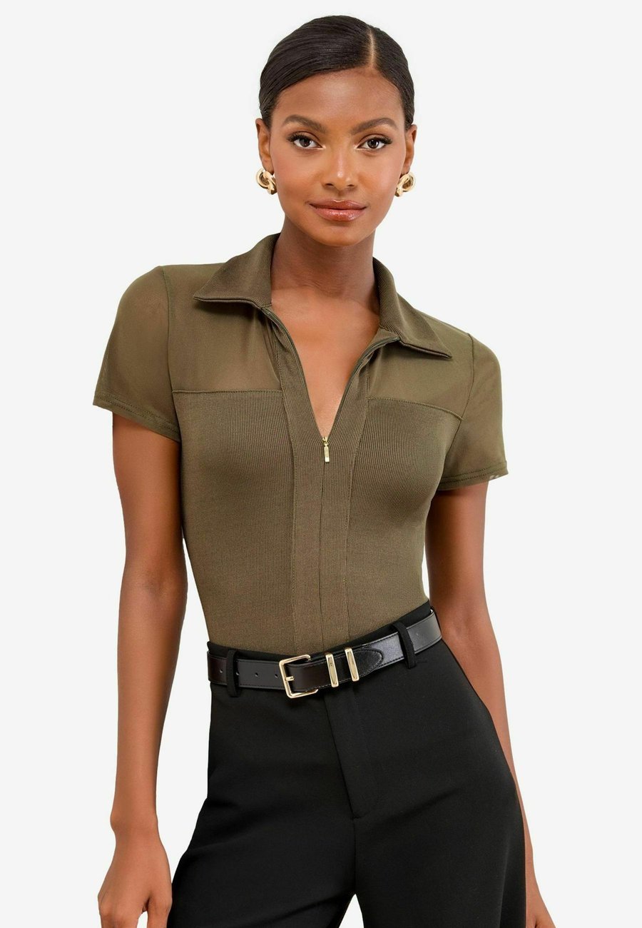 Поло Lipsy ZIP UP SHORT SLEEVE, Khaki/Green
Поло Lipsy ZIP UP SHORT SLEEVE, Khaki/Green