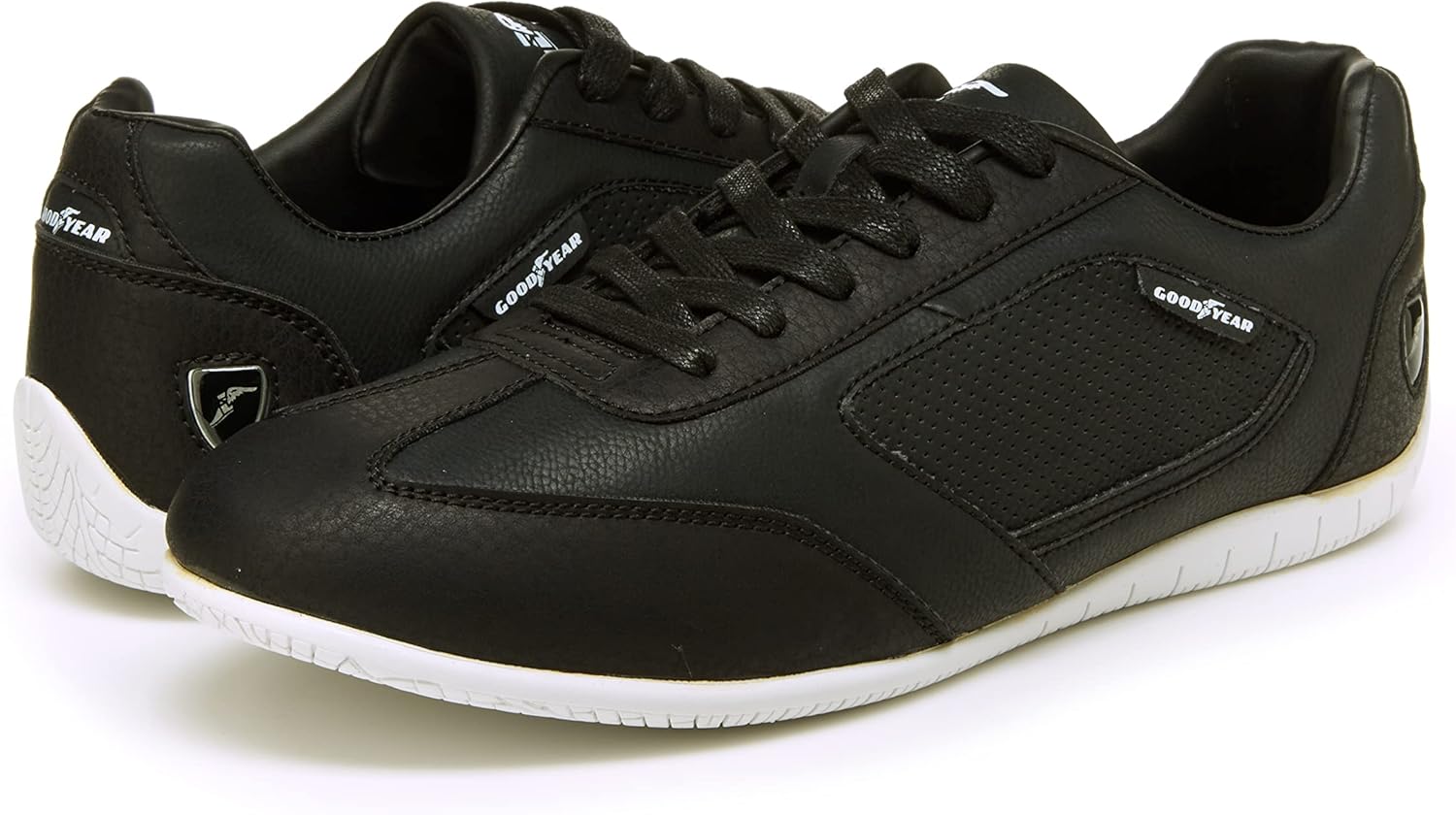 Мужские кроссовки Goodyear Octane Racing, пара, спортивная обувь для автогонок с противоскользящей EVA подошвой, верх из ПУ-кожи, подкладка из сетки, белый/черный
Мужские кроссовки Goodyear Octane Racing, пара, спортивная обувь для автогонок с противоскользящей EVA подошвой, верх из ПУ-кожи, подкладка из сетки, белый/черный