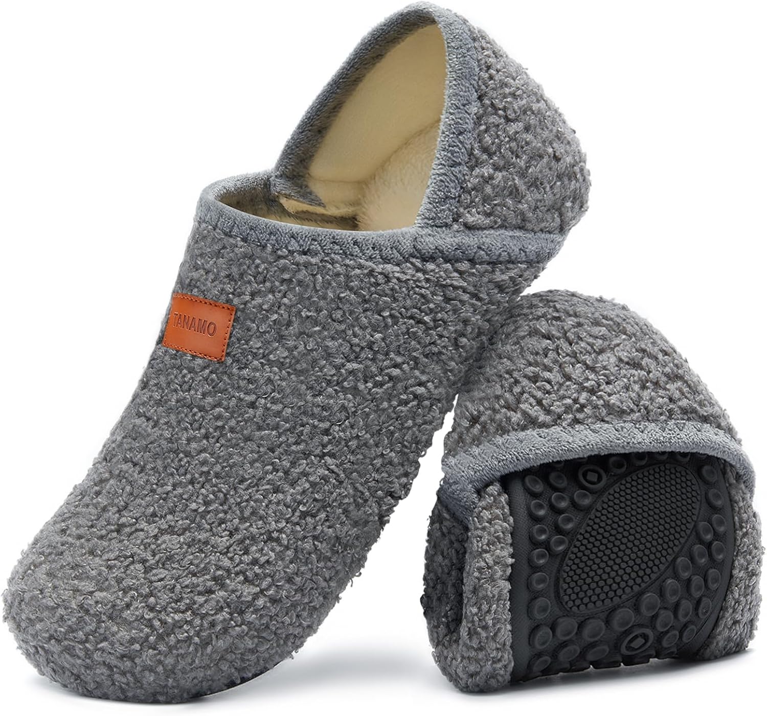 Домашние тапочки Tanamo для женщин и мужчин, для ношения, носки-топанки, удобные тапочки для дома, спальни, путешествий и йоги, темно-серый
Домашние тапочки Tanamo для женщин и мужчин, для ношения, носки-топанки, удобные тапочки для дома, спальни, путешествий и йоги, темно-серый