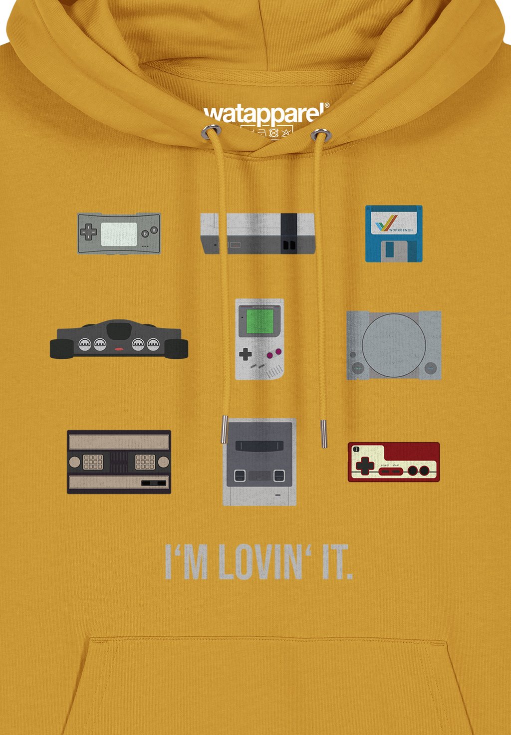 Толстовка с капюшоном VIDEOGAMES watapparel, охра
Толстовка с капюшоном VIDEOGAMES watapparel, охра