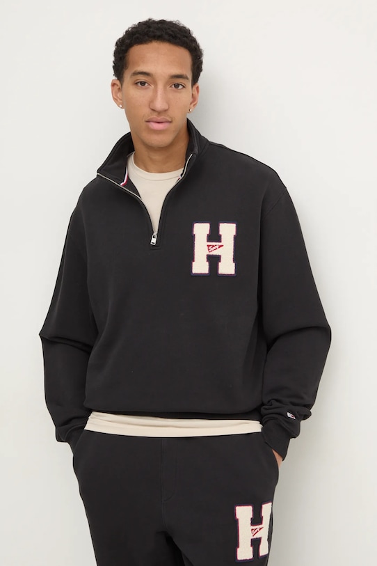 Хлопковая толстовка Tommy Jeans, черный
Хлопковая толстовка Tommy Jeans, черный