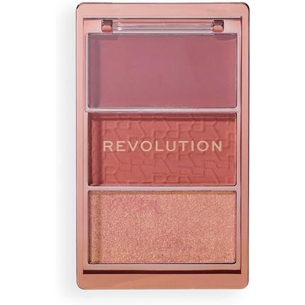 Палетка Revolution Blush Icon Palette Cream & Pressed Powder Blusher
Палетка Revolution Blush Icon Palette Cream & Pressed Powder Blusher