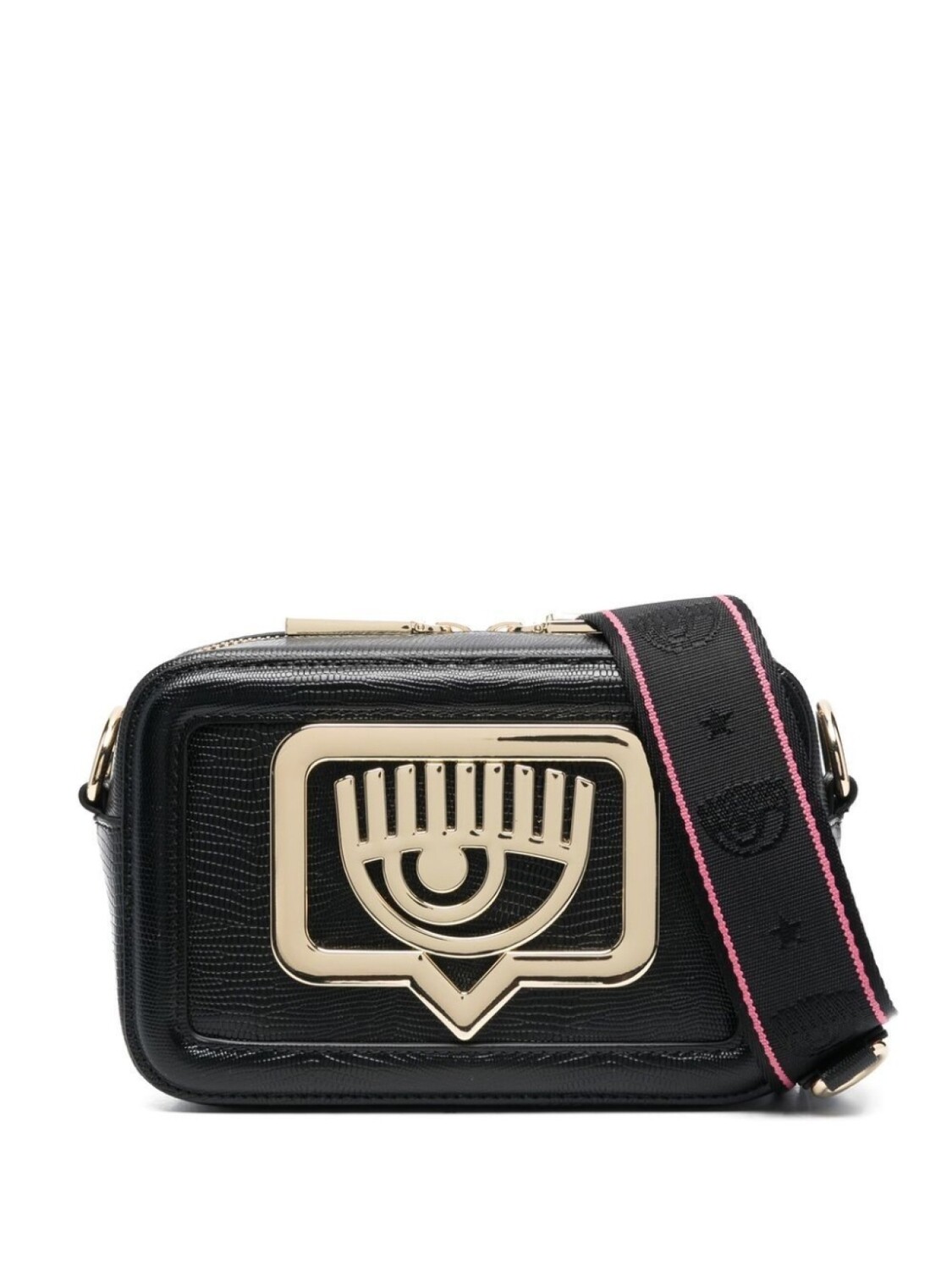 Chiara Ferragni сумка на плечо с декором Eyelike, черный
Chiara Ferragni сумка на плечо с декором Eyelike, черный