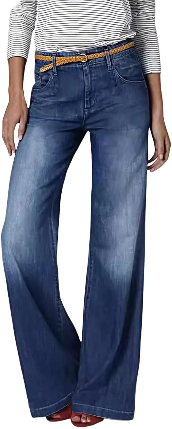 Женские джинсы Wide Leg с высокой посадкой и карманами
Женские джинсы Wide Leg с высокой посадкой и карманами