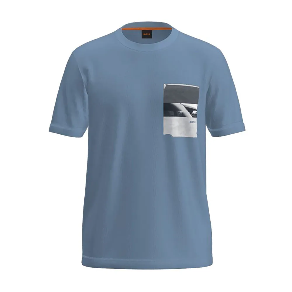 Футболка BOSS Container 10273637 01, синий
Футболка BOSS Container 10273637 01, синий