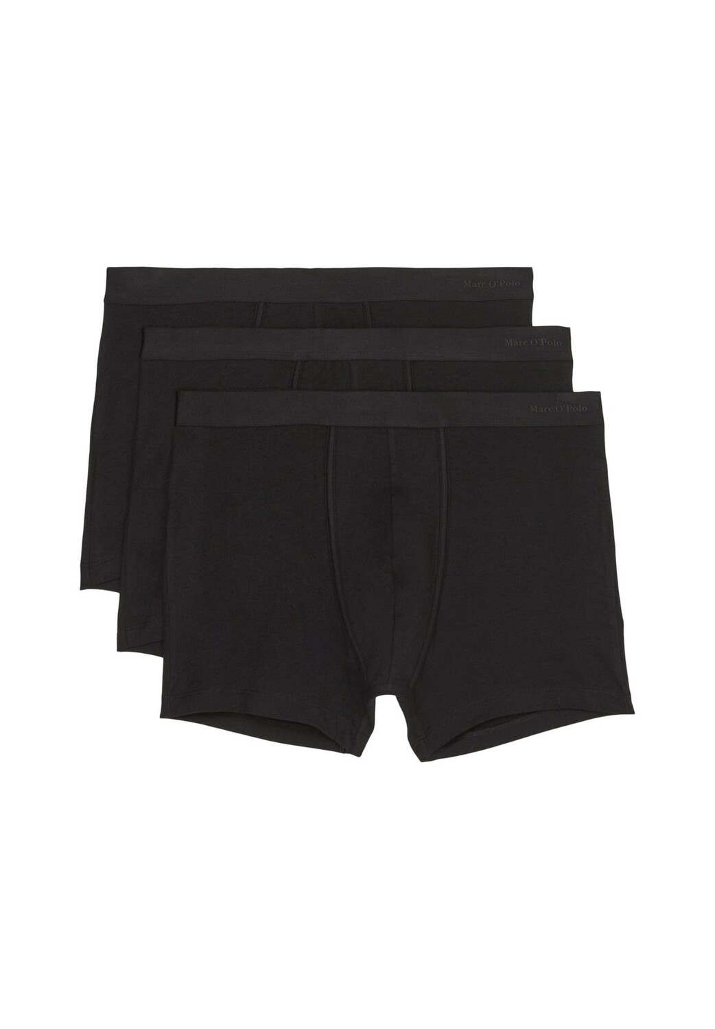 Длинные шорты/брюки Набор из 3 предметов Essentials из органического хлопка Marc O'Polo, черный 
Длинные шорты/брюки Набор из 3 предметов Essentials из органического хлопка Marc O'Polo, черный