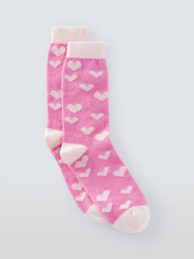Носки Hearts из шерсти с кашемиром John Lewis, Pink/Multi
Носки Hearts из шерсти с кашемиром John Lewis, Pink/Multi