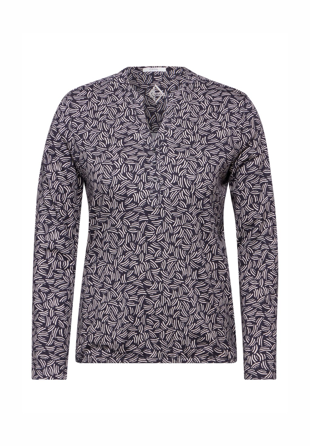 Топ с длинными рукавами Cecil, серый
Топ с длинными рукавами Cecil, серый