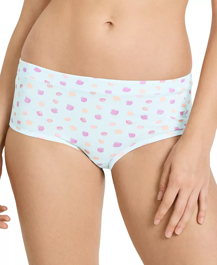 Хлопковые стрейчевые трусы-хипстер 1554 Jockey, синий 
Хлопковые стрейчевые трусы-хипстер 1554 Jockey, синий