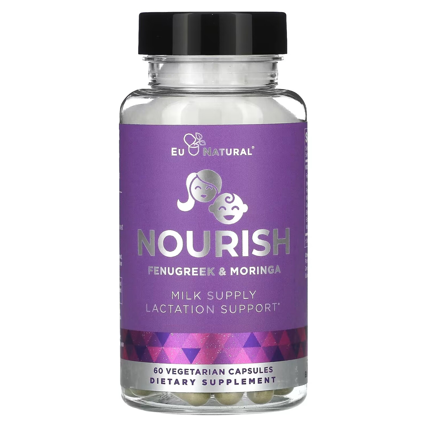 Пажитник и моринга Eu Natural Nourish, 60 капсул
Пажитник и моринга Eu Natural Nourish, 60 капсул