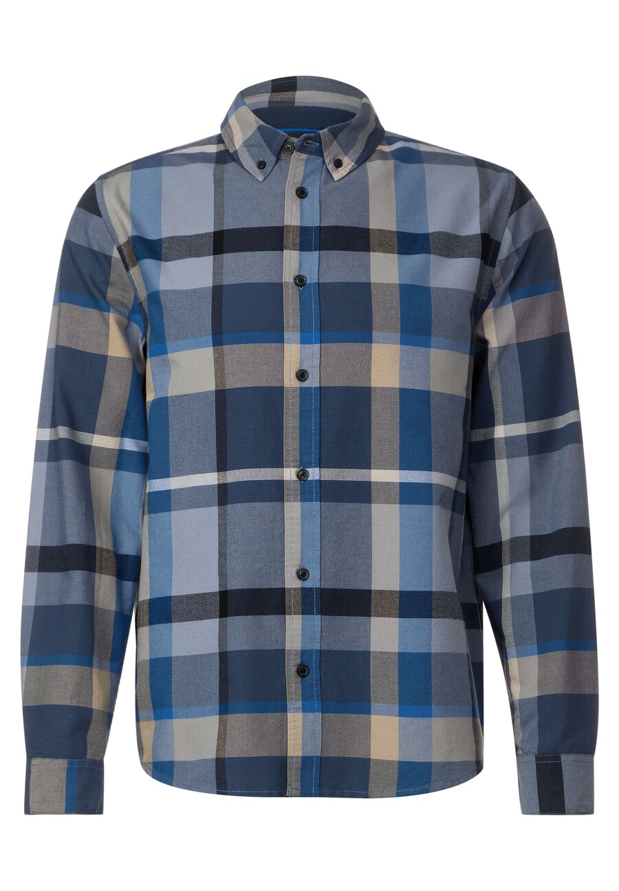 Рубашка на пуговицах классического кроя Street One MEN, синий
Рубашка на пуговицах классического кроя Street One MEN, синий