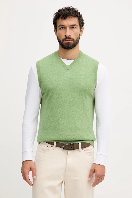 Шерстяной жилет United Colors Of Benetton, зеленый
Шерстяной жилет United Colors Of Benetton, зеленый
