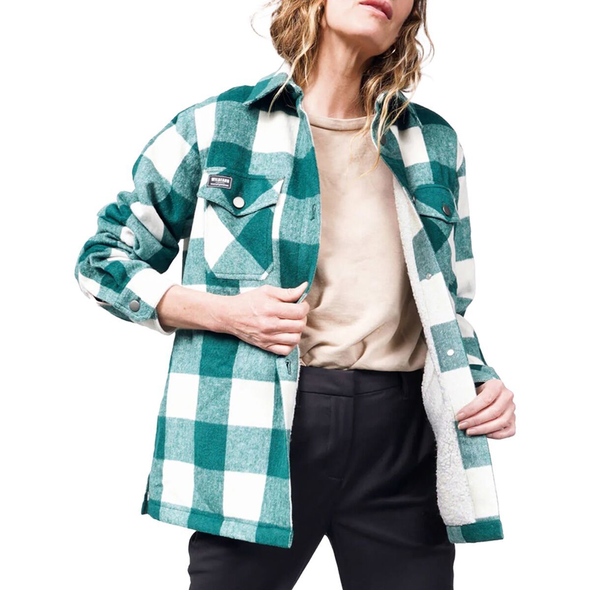 Куртка Wildfang The Essential Flannel Fleece Lined, мультиколор
Куртка Wildfang The Essential Flannel Fleece Lined, мультиколор