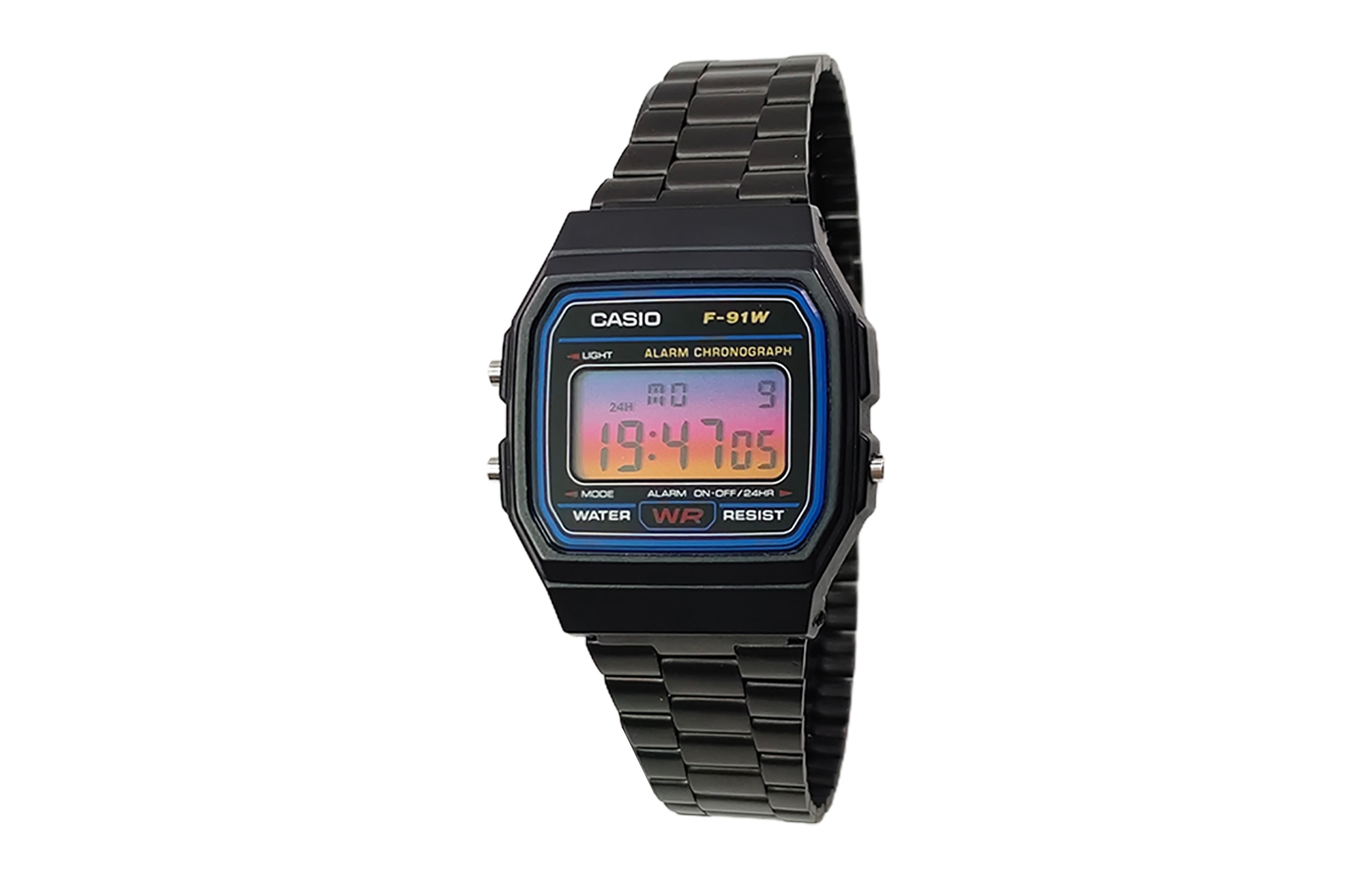 CASIO Кварцевые часы унисекс с черным циферблатом на стальном браслете
CASIO Кварцевые часы унисекс с черным циферблатом на стальном браслете