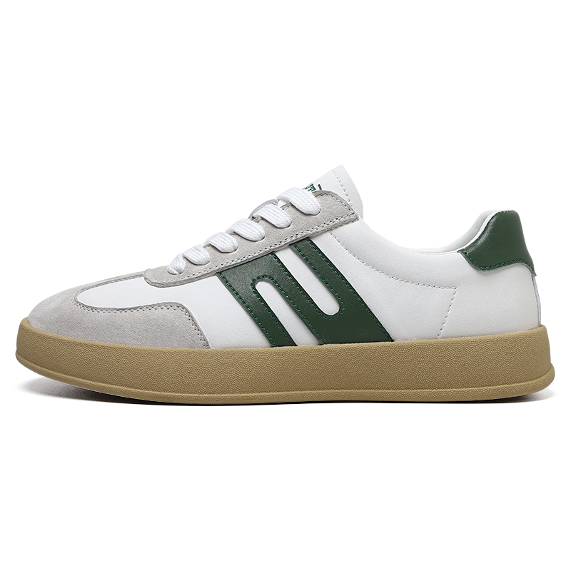 TELENT Антискользящие износостойкие низкие скейтерские кроссовки мужские бело-зеленые, цвет White Green
TELENT Антискользящие износостойкие низкие скейтерские кроссовки мужские бело-зеленые, цвет White Green