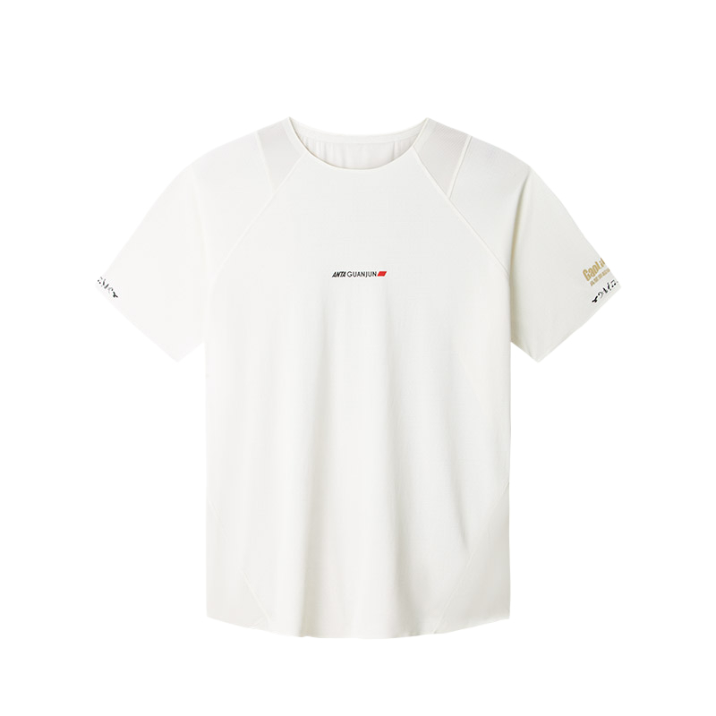 Anta Мужская футболка, белая, ванильного цвета, с круглым вырезом, средней толщины, Белый, Anta Мужская футболка, белая, ванильного цвета, с круглым вырезом, средней толщины
Anta Мужская футболка, белая, ванильного цвета, с круглым вырезом, средней толщины, Белый, Anta Мужская футболка, белая, ванильного цвета, с круглым вырезом, средней толщины