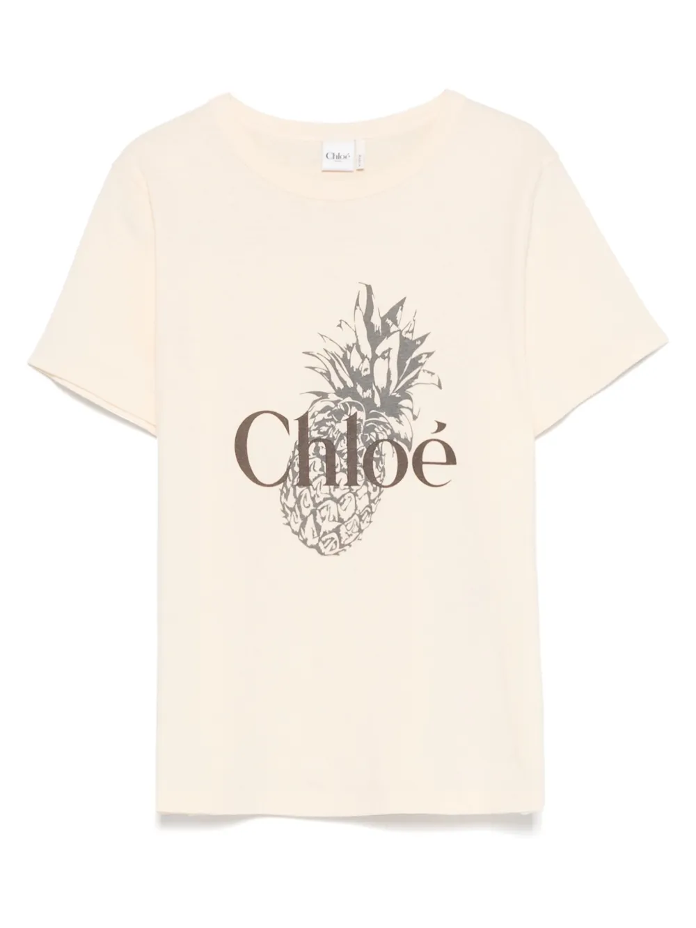 Футболка с короткими рукавами CHLOÉ, нейтральный
Футболка с короткими рукавами CHLOÉ, нейтральный