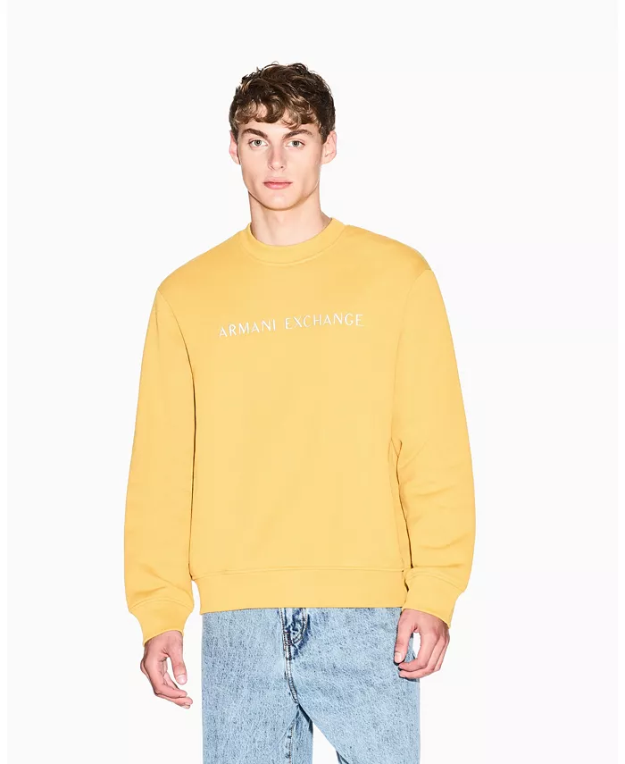 Мужская флисовая толстовка с принтом на груди A|X Armani Exchange, желтый
Мужская флисовая толстовка с принтом на груди A|X Armani Exchange, желтый