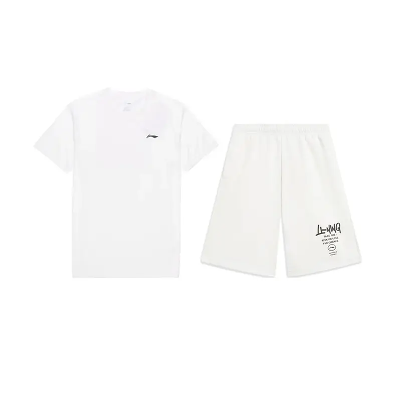 LINING Повседневная спортивная одежда унисекс белый+белый
LINING Повседневная спортивная одежда унисекс белый+белый