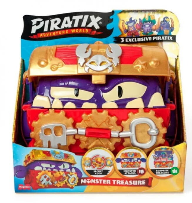 PIRATIX S - Игровой набор 1x6 Monster Treasure (V.0)
PIRATIX S - Игровой набор 1x6 Monster Treasure (V.0)