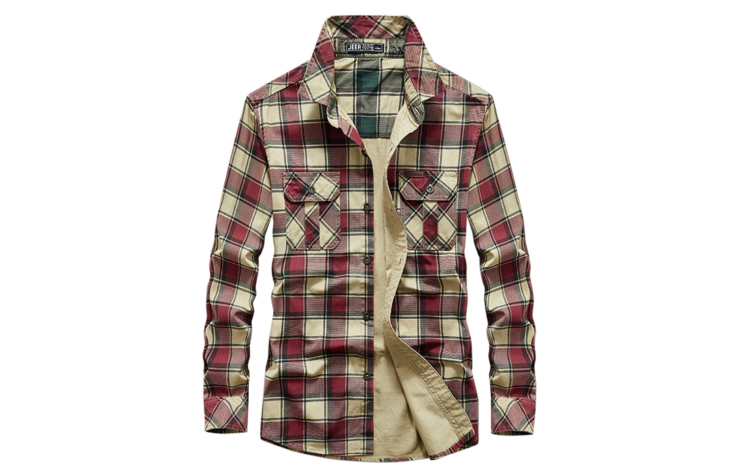 Мужская рубашка JEEP SPIRIT, красный
Мужская рубашка JEEP SPIRIT, красный