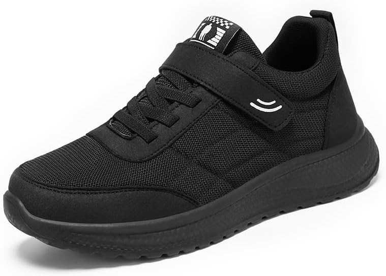 Мужские кроссовки для ходьбы с удобной застежкой-липучкой, мягкой подошвой, повседневные легкие обувь для ежедневного ношения, путешествий и занятий фитнесом Qacksv, черный
Мужские кроссовки для ходьбы с удобной застежкой-липучкой, мягкой подошвой, повседневные легкие обувь для ежедневного ношения, путешествий и занятий фитнесом Qacksv, черный