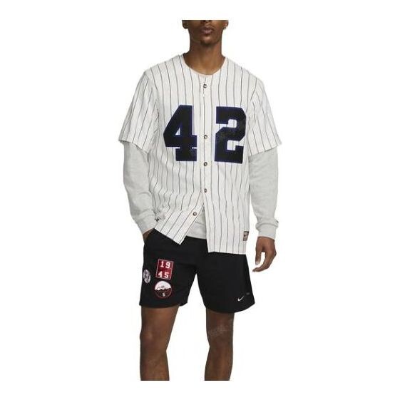 Футболка меняют мир 42 бейсбольная футболка Nike, белый
Футболка меняют мир 42 бейсбольная футболка Nike, белый