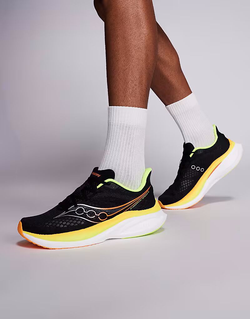 Кроссовки для бега Endorphin Speed 5 черного и желтого цветов Saucony
Кроссовки для бега Endorphin Speed 5 черного и желтого цветов Saucony