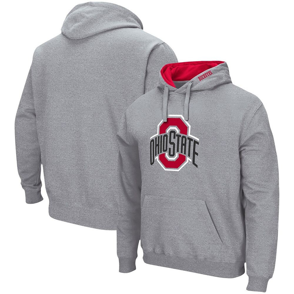 Мужской пуловер с капюшоном Colosseum Heather Grey Ohio State Buckeyes Arch & Logo 3.0, цвет Osu Grey
Мужской пуловер с капюшоном Colosseum Heather Grey Ohio State Buckeyes Arch & Logo 3.0, цвет Osu Grey