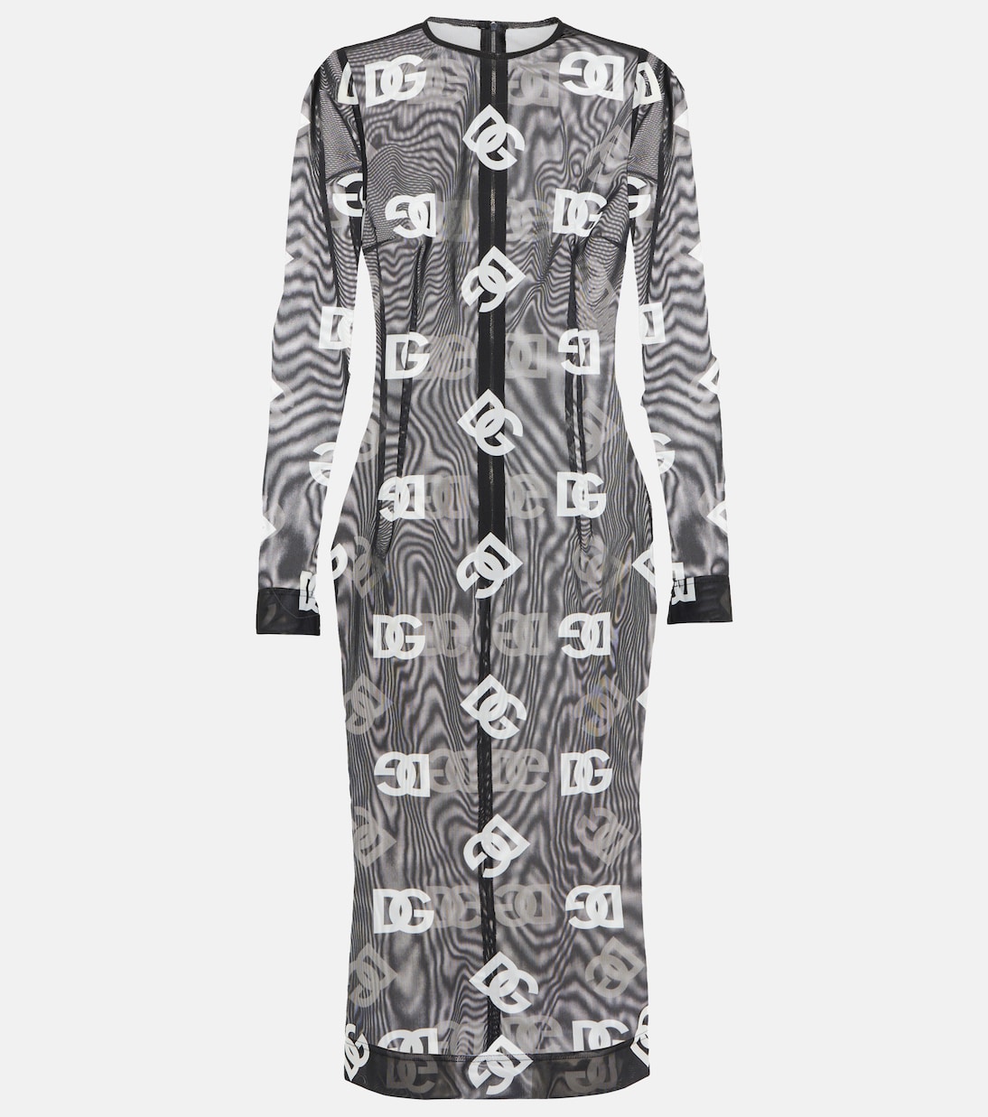 Платье миди с прозрачным логотипом и принтом Dolce&Gabbana, Dg Bianco Fdo.Nero
Платье миди с прозрачным логотипом и принтом Dolce&Gabbana, Dg Bianco Fdo.Nero