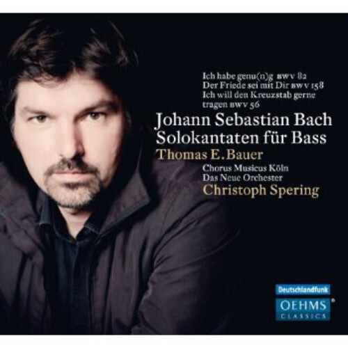 CD диск Bach / Bauer / Chorus Musicus Cologne / Spering: Solo Cantatas for Bass
CD диск Bach / Bauer / Chorus Musicus Cologne / Spering: Solo Cantatas for Bass