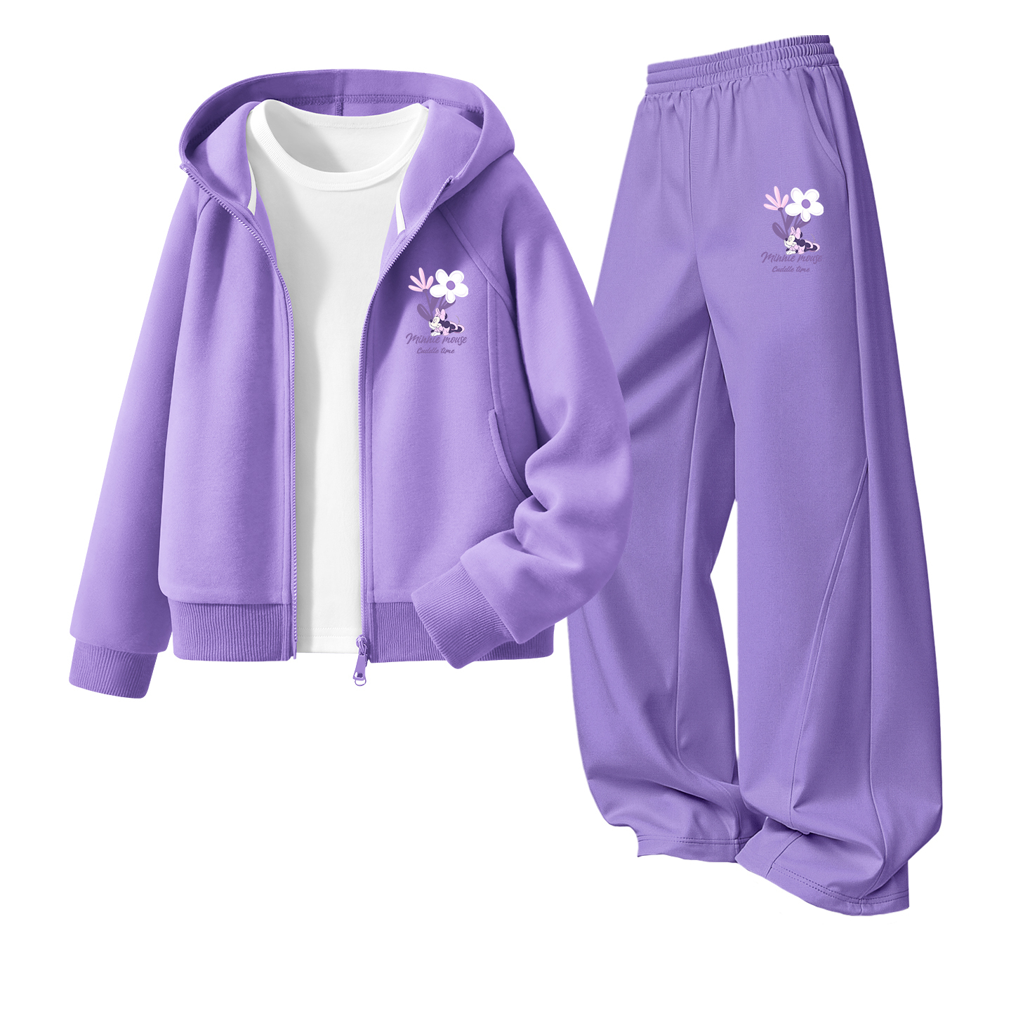 Детская повседневная спортивная одежда Disney, фиолетовый
Детская повседневная спортивная одежда Disney, фиолетовый