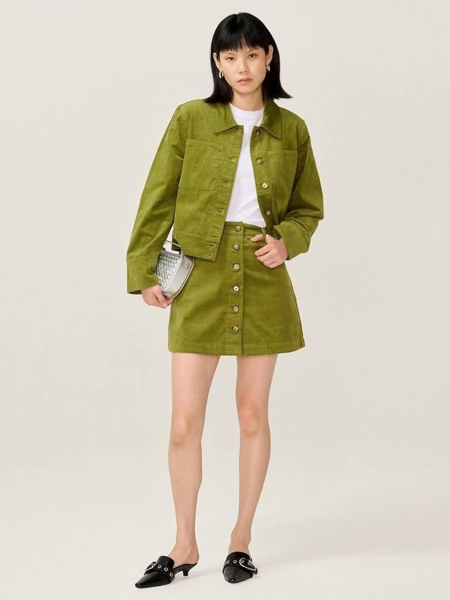 Куртка Milly из вельвета OMNES, Moss Green
Куртка Milly из вельвета OMNES, Moss Green
