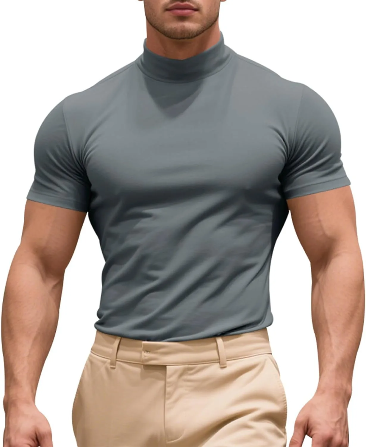 Футболка RTRDE с воротником-стойкой для тренировок
Футболка RTRDE с воротником-стойкой для тренировок