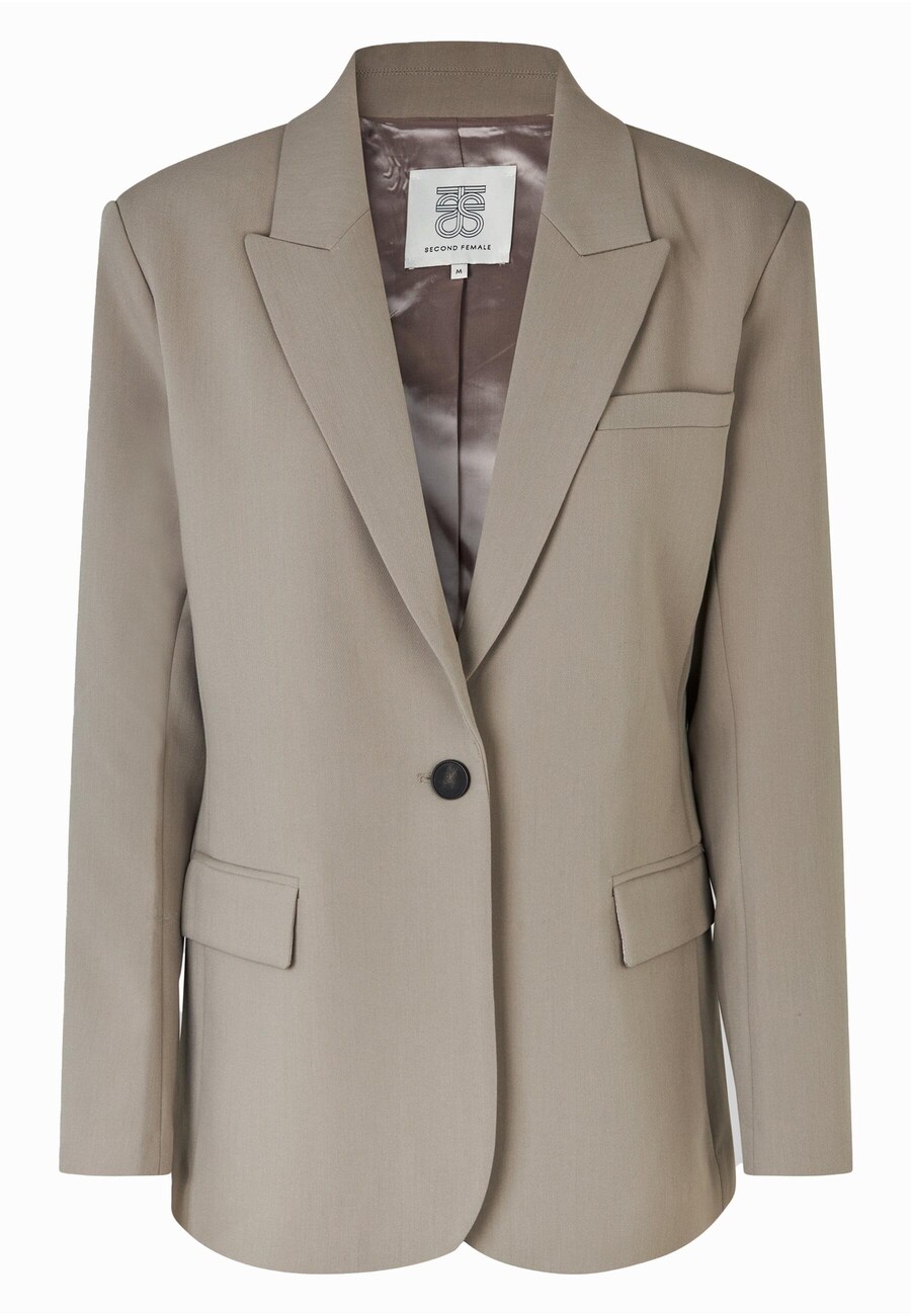 Блейзер SECOND FEMALE Evie, серый
Блейзер SECOND FEMALE Evie, серый