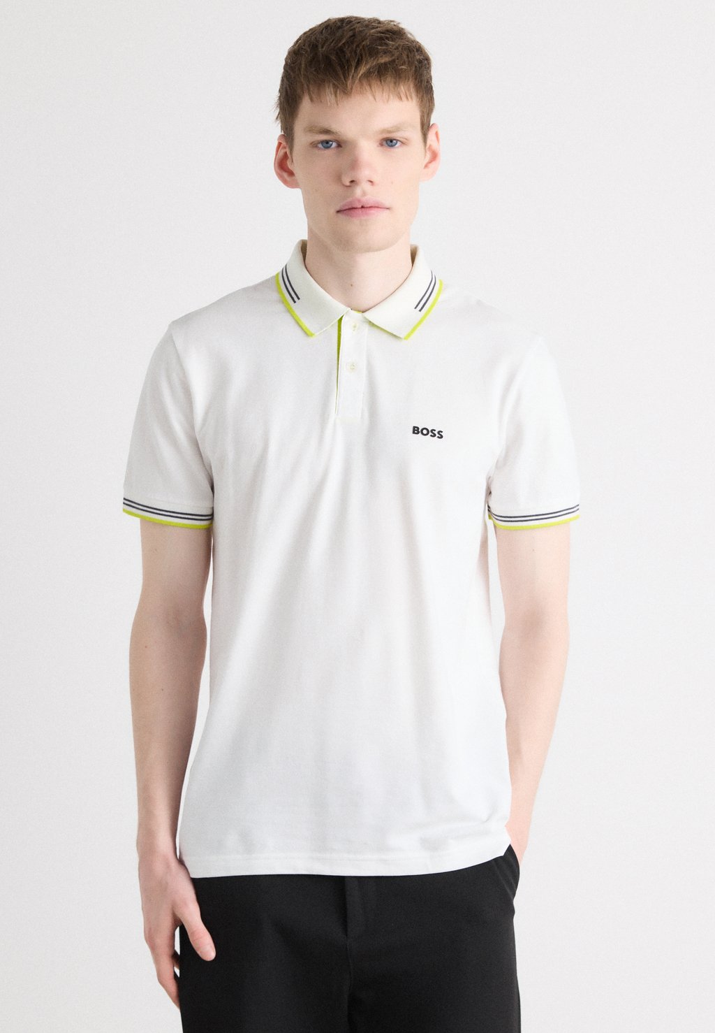 Рубашка поло PAUL BOSS, кремовый 
Рубашка поло PAUL BOSS, кремовый