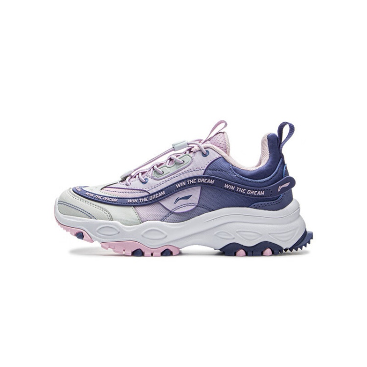 Нескользящие низкие детские кроссовки для повседневной носки LINING YOUNG, фиолетовый
Нескользящие низкие детские кроссовки для повседневной носки LINING YOUNG, фиолетовый