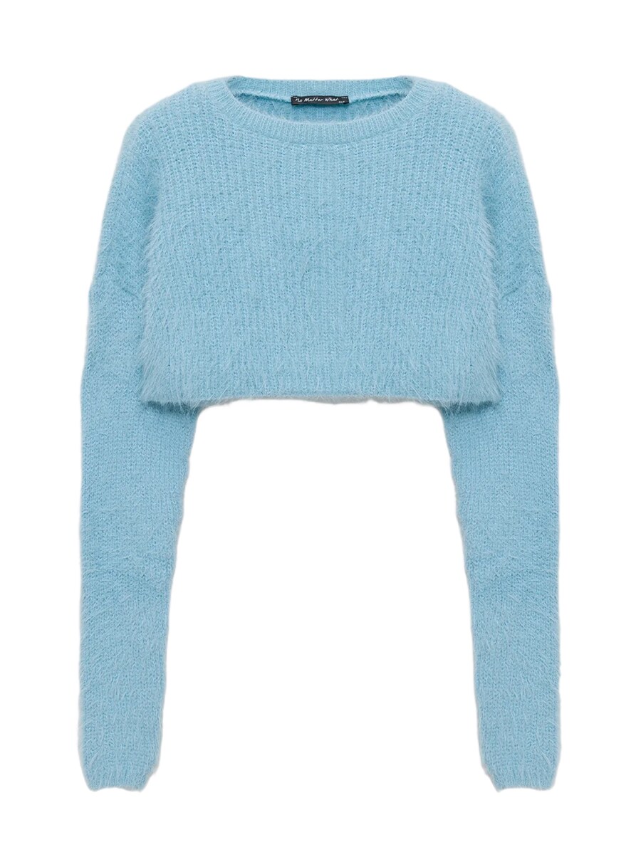 Свитер No Matter What, небесно-голубой
Свитер No Matter What, небесно-голубой