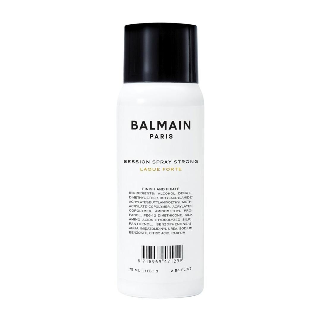 Лак для волос hc session spray strong Balmain Hair, объем 75 мл
Лак для волос hc session spray strong Balmain Hair, объем 75 мл