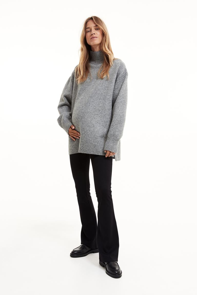 МАМА Расклешенные брюки из джерси H&M
МАМА Расклешенные брюки из джерси H&M